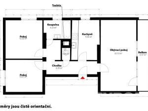 Prodej bytu 3+1, Úvaly, Prokopa Velikého, 80 m2