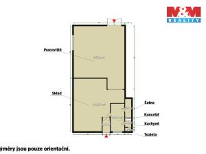 Pronájem skladu, Plzeň - Skvrňany, Dopravní, 288 m2