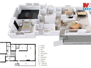 Prodej rodinného domu, Žihobce, 207 m2