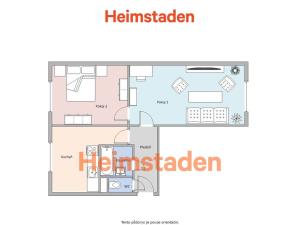 Pronájem bytu 2+1, Orlová - Poruba, Žofinská, 51 m2