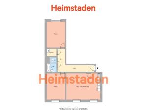 Pronájem bytu 3+kk, Ostrava - Poruba, Havlíčkovo náměstí, 72 m2
