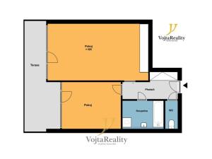 Pronájem bytu 2+kk, Olomouc, Wittgensteinova, 60 m2