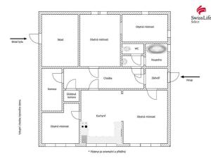 Prodej bytu 4+1, Studená, Masná, 105 m2
