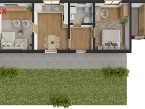 Prodej rodinného domu, Humburky, 70 m2