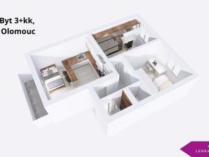 Prodej bytu 3+kk, Olomouc - Hejčín, Erenburgova, 60 m2