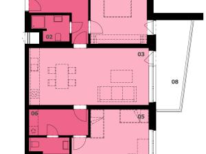 Pronájem bytu 3+kk, Karlovy Vary, Sedlecká, 90 m2