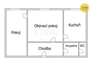 Prodej bytu 2+1, Přerov, Kozlovská, 44 m2