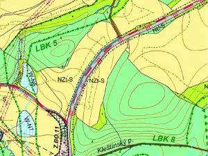 Dražba louky, Vyšší Brod, 1021 m2