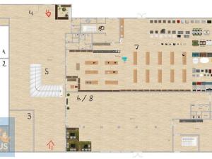 Prodej komerční nemovitosti, Žatec, Husova, 2862 m2