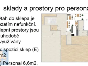 Prodej komerční nemovitosti, Žatec, Husova, 2862 m2