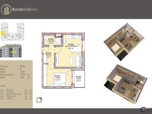 Prodej bytu 2+kk, Rychnov nad Kněžnou, Mírová, 39 m2