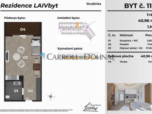 Prodej bytu 1+kk, Studénka - Butovice, Sjednocení, 41 m2