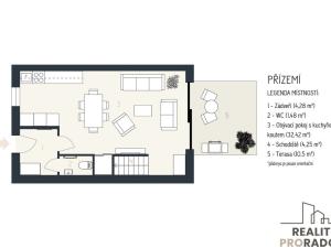 Prodej bytu 3+kk, Prušánky, 77 m2