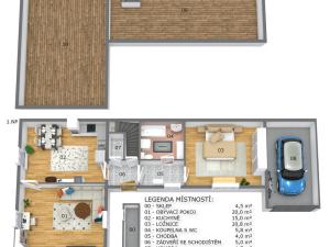 Prodej rodinného domu, Praha - Háje, Pacajevova, 72 m2