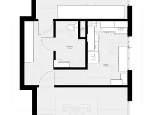 Pronájem bytu 2+1, Praha - Vokovice, Tuniská, 55 m2