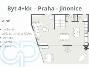 Prodej bytu 4+kk, Praha - Jinonice, Na pomezí, 236 m2
