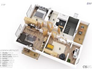 Prodej rodinného domu, Zduchovice, 225 m2