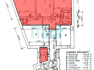 Pronájem kanceláře, Ostrava, Kostelní, 90 m2
