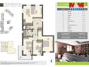 Prodej bytu 4+kk, Ostrava, Na Prádle, 105 m2