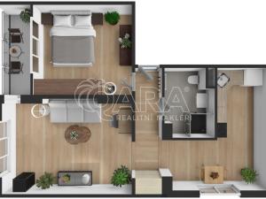 Prodej bytu 2+1, Nové Dvory, 60 m2