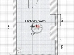 Pronájem obchodního prostoru, Moravské Budějovice, nám. ČSA, 15 m2