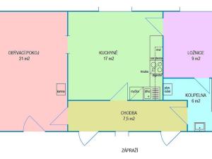 Pronájem domu, Velká Turná, 61 m2
