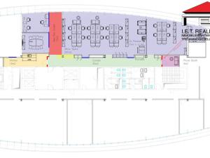 Pronájem kanceláře, Praha - Nusle, Doudlebská, 303 m2