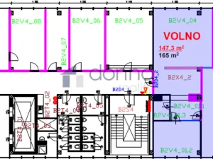 Pronájem kanceláře, Praha, Kodaňská, 147 m2