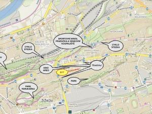 Pronájem bytu 1+kk, Praha - Žižkov, Viklefova, 34 m2