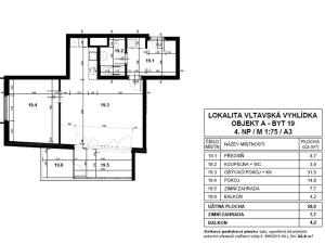 Pronájem bytu 2+kk, Praha - Holešovice, Na Maninách, 62 m2
