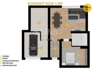 Prodej rodinného domu, Horní Suchá, Průjezdní, 65 m2