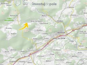 Prodej louky, Nový Jáchymov, Hornická, 4501 m2