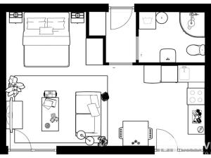 Prodej bytu 1+kk, Praha - Žižkov, Pod lipami, 32 m2