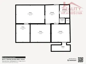 Prodej bytu 3+1, Ostrava, Gen. Janouška, 70 m2