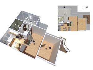Prodej rodinného domu, Praha - Jinonice, Prokopské údolí, 120 m2