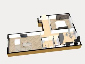 Prodej bytu 2+1, Zlín, třída Tomáše Bati, 57 m2