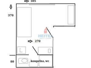 Pronájem bytu 1+kk, Olomouc, Štolbova, 25 m2