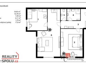 Pronájem bytu 3+kk, Brandýs nad Labem-Stará Boleslav, 69 m2