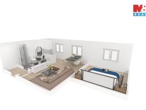Pronájem bytu 2+kk, Bělá nad Radbuzou, Na výsluní, 39 m2