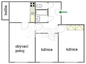Prodej bytu 3+1, Ostrava, 63 m2