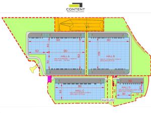 Pronájem výrobních prostor, Mošnov, 3500 m2