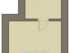 Pronájem obchodního prostoru, Pelhřimov, U Rendlíku, 23 m2