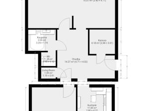 Pronájem bytu 3+1, Brno, Merhautova, 87 m2