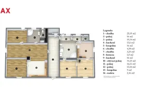 Prodej rodinného domu, Radostov, 187 m2