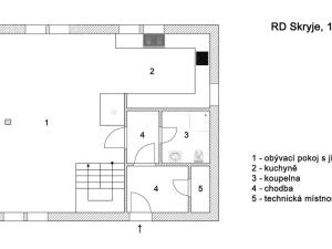 Prodej rodinného domu, Skryje, 138 m2