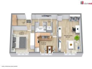 Prodej bytu 2+1, Hroznětín, Sídliště, 59 m2