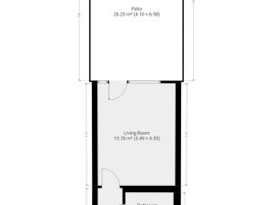 Pronájem bytu 1+kk, Praha - Veleslavín, Na dračkách, 28 m2