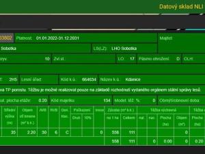 Prodej podílu lesa, Sobotka, 1701 m2