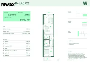 Prodej bytu 3+kk, Zlín, Tyršova, 60 m2