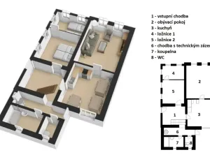 Prodej chalupy, Černý Důl, 130 m2